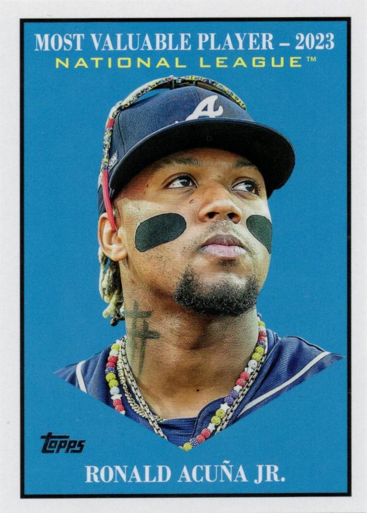 2025 Topps Update Most Valuable Ronald Acuna Jr. #MV-3 card