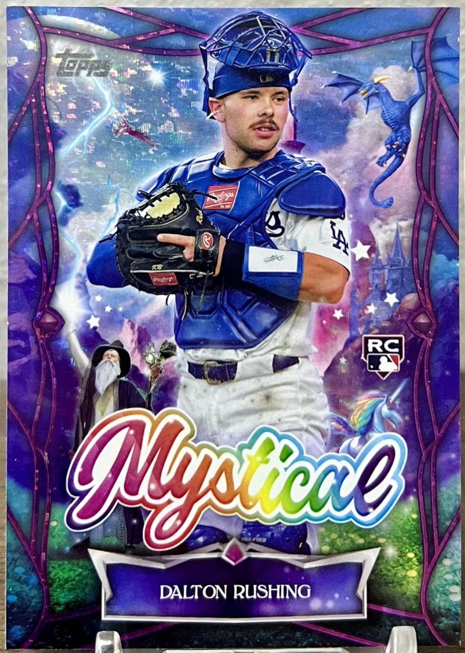 2025 Topps Update Mystical Dalton Rushing [Pink] #MYS-13 card