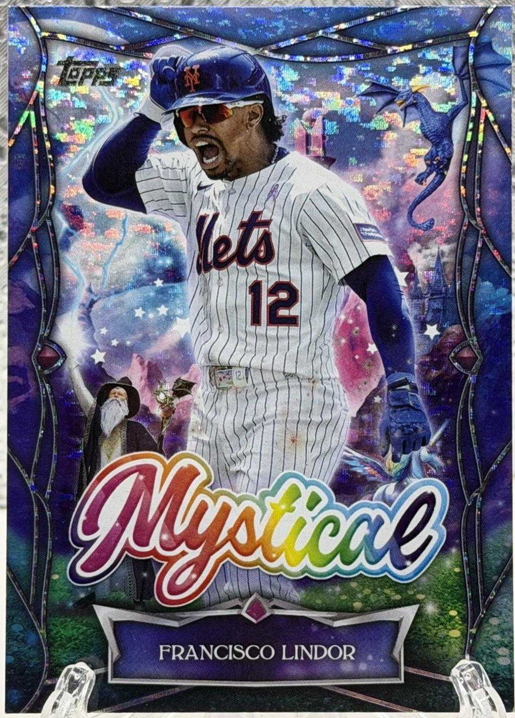 2025 Topps Update Mystical Francisco Lindor #MYS-7 card