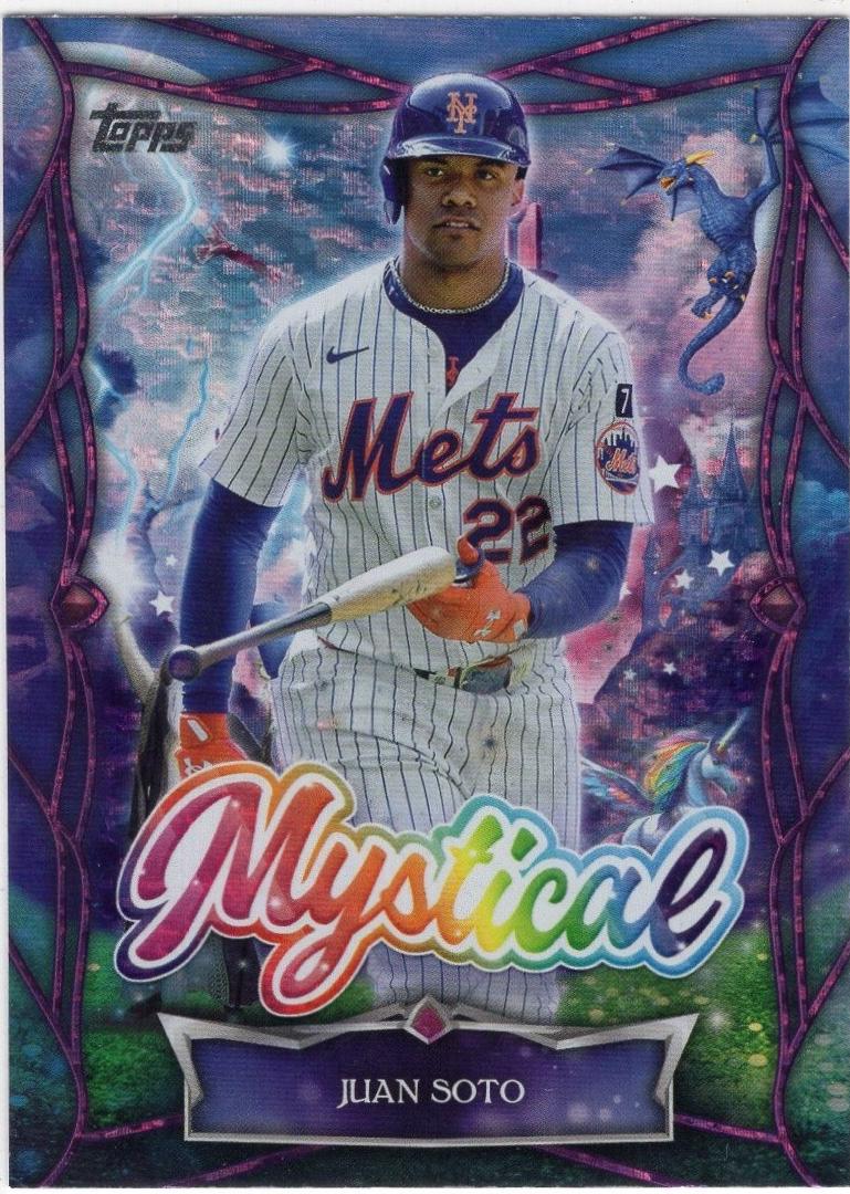 2025 Topps Update Mystical Juan Soto [Pink] #MYS-14 card