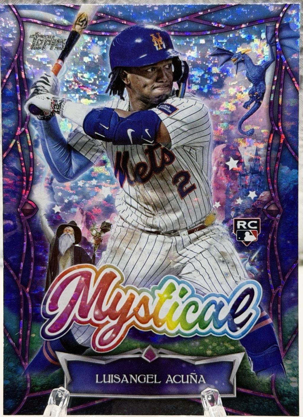 2025 Topps Update Mystical Luisangel Acuna #MYS-4 card