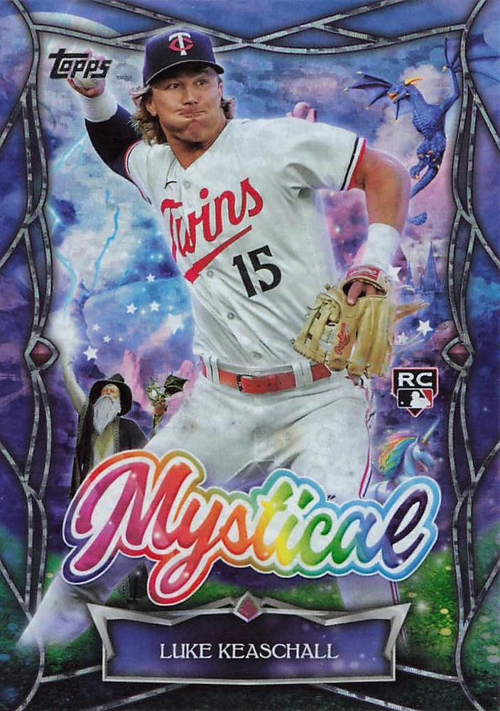 2025 Topps Update Mystical Luke Keaschall #MYS-21 card