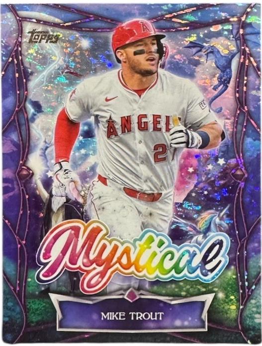 2025 Topps Update Mystical Mike Trout [Pink] #MYS-19 card