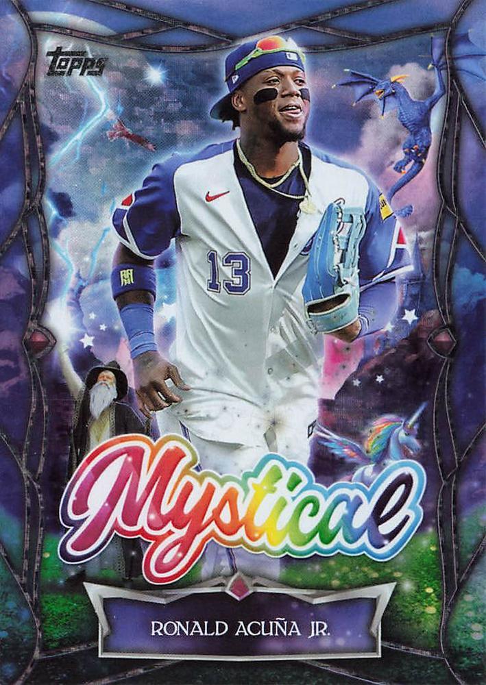 2025 Topps Update Mystical Ronald Acuna Jr. #MYS-11 card