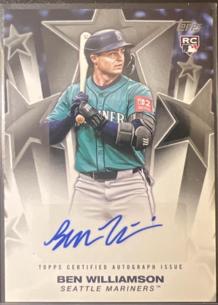 2025 Topps Update Stars Autograph Ben Williamson #BSAU-BW card