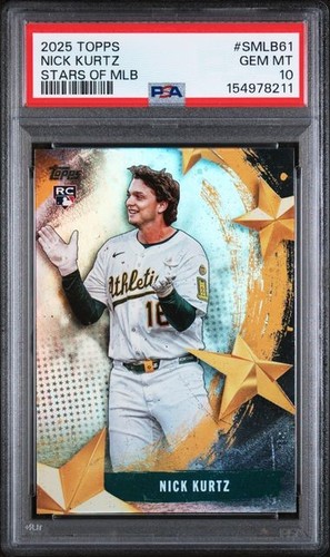 2025 Topps Update Stars of MLB Nick Kurtz [Pink] #SMLB-61 card