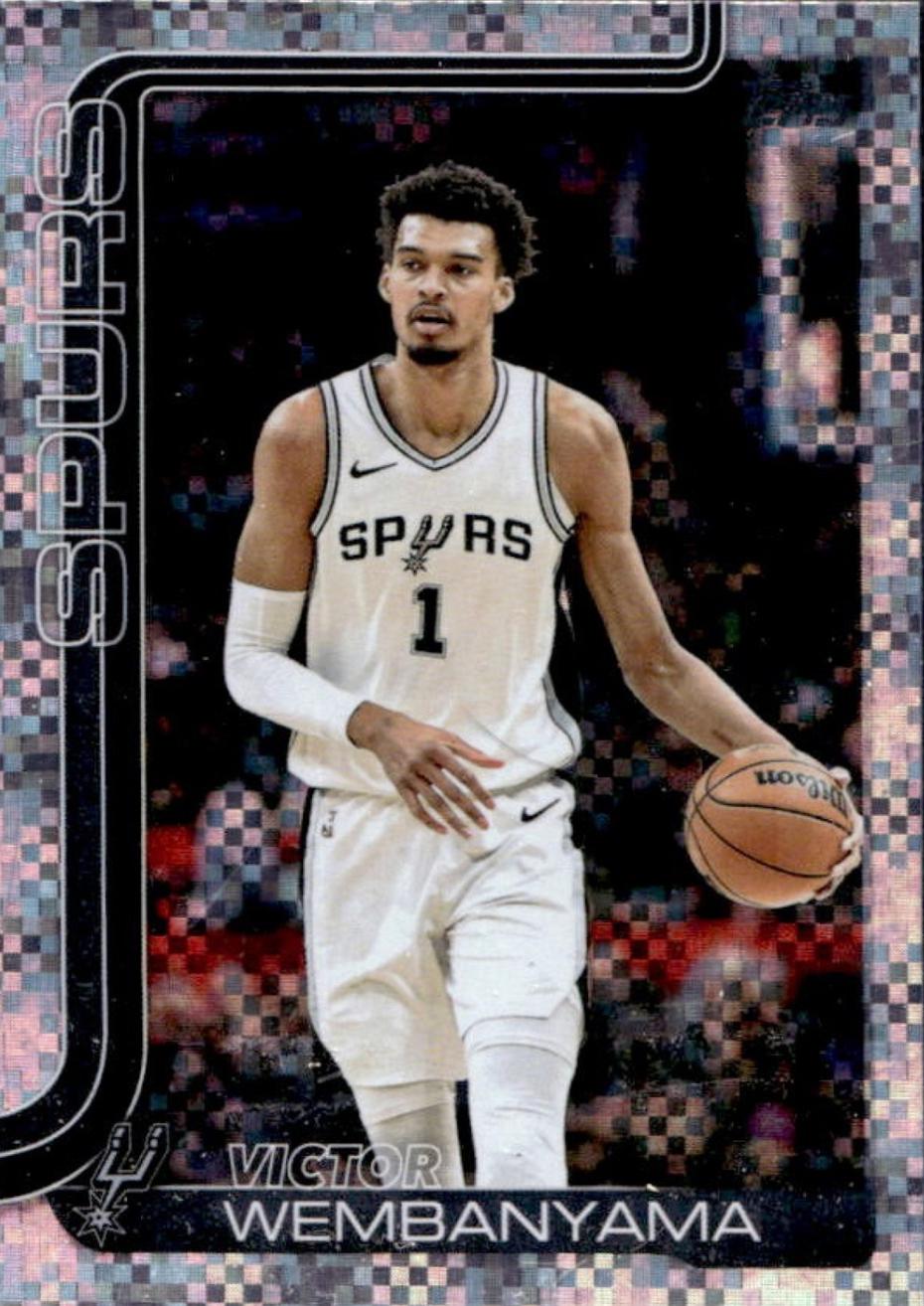 2025 Topps Victor Wembanyama [Victory] #195 card