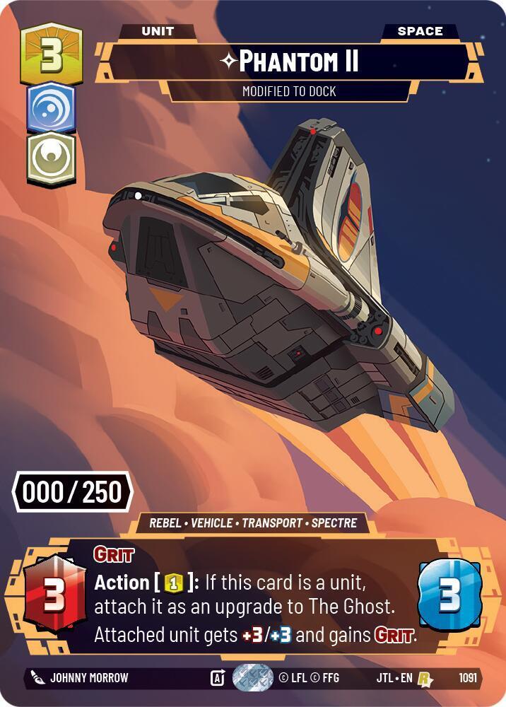 2025 Unlimited: Jump to Lightspeed Phantom II - Modified To Dock #1091 card