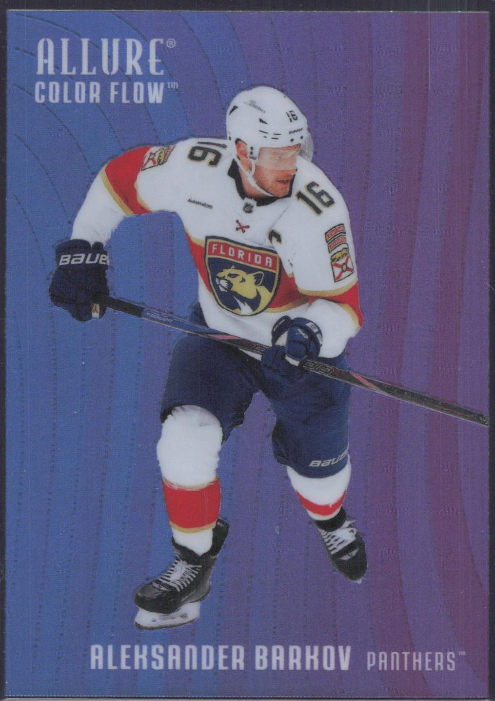 2025 Upper Deck Allure Color Flow Aleksander Barkov [Blue Purple] #CF-9 card