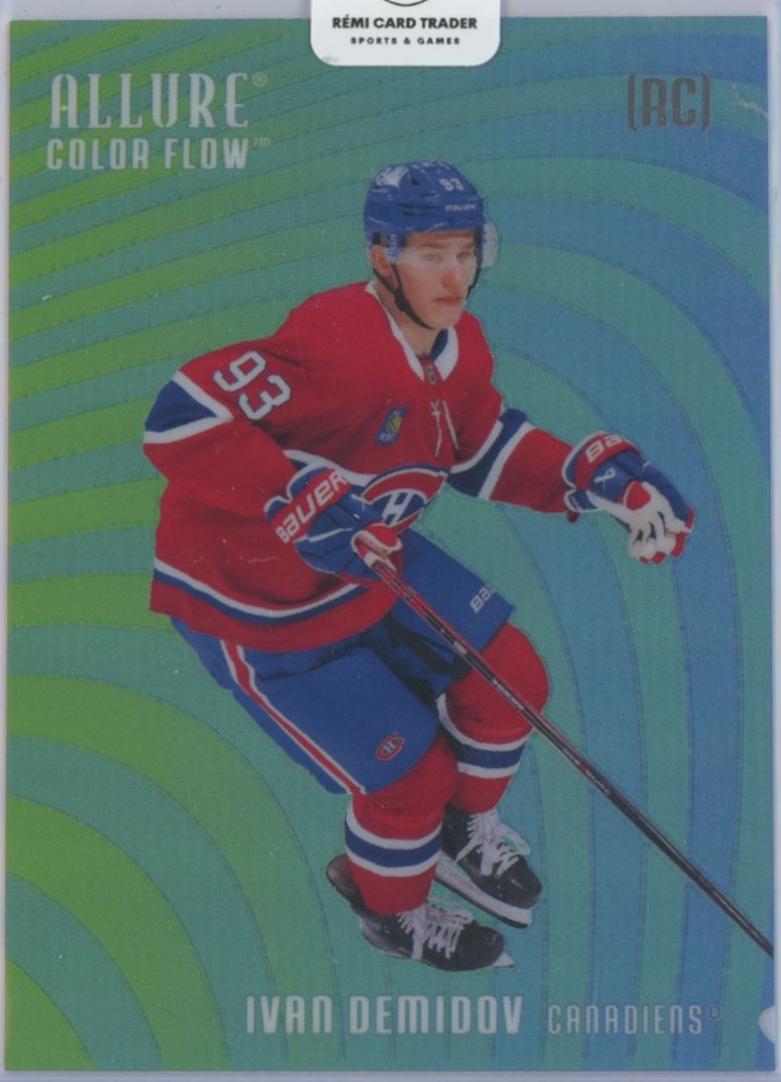 2025 Upper Deck Allure Color Flow Ivan Demidov [Green Blue] #CF-22 card