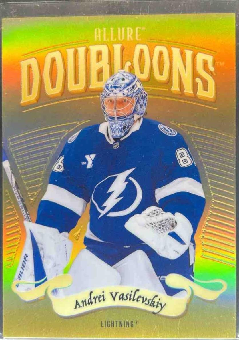 2025 Upper Deck Allure Doubloons Andrei Vasilevskiy #DB-33 card