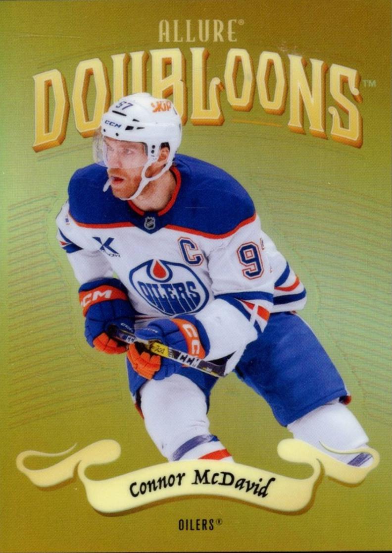 2025 Upper Deck Allure Doubloons Connor McDavid #DB-27 card