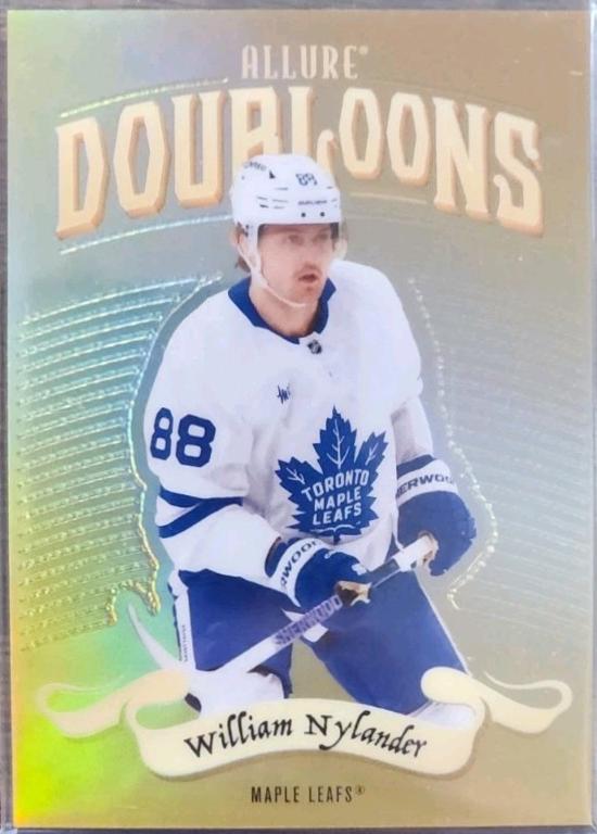 2025 Upper Deck Allure Doubloons William Nylander #DB-17 card