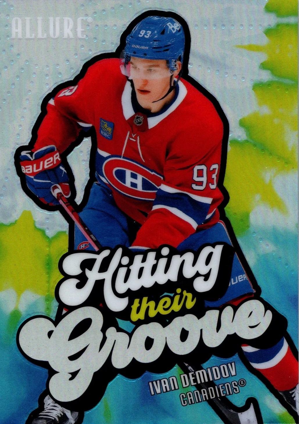 2025 Upper Deck Allure Hitting Their Groove Ivan Demidov #HTG-2 card