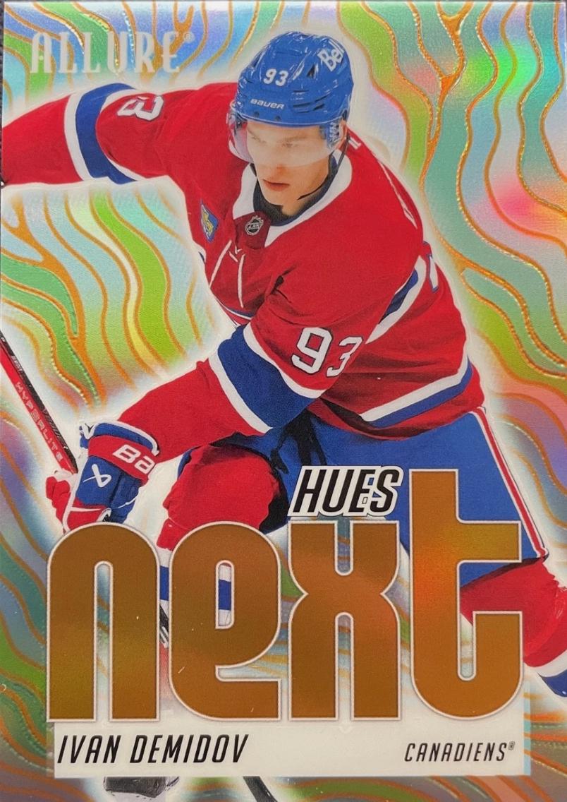2025 Upper Deck Allure Hues Next Ivan Demidov [Orange] #HN-1 card