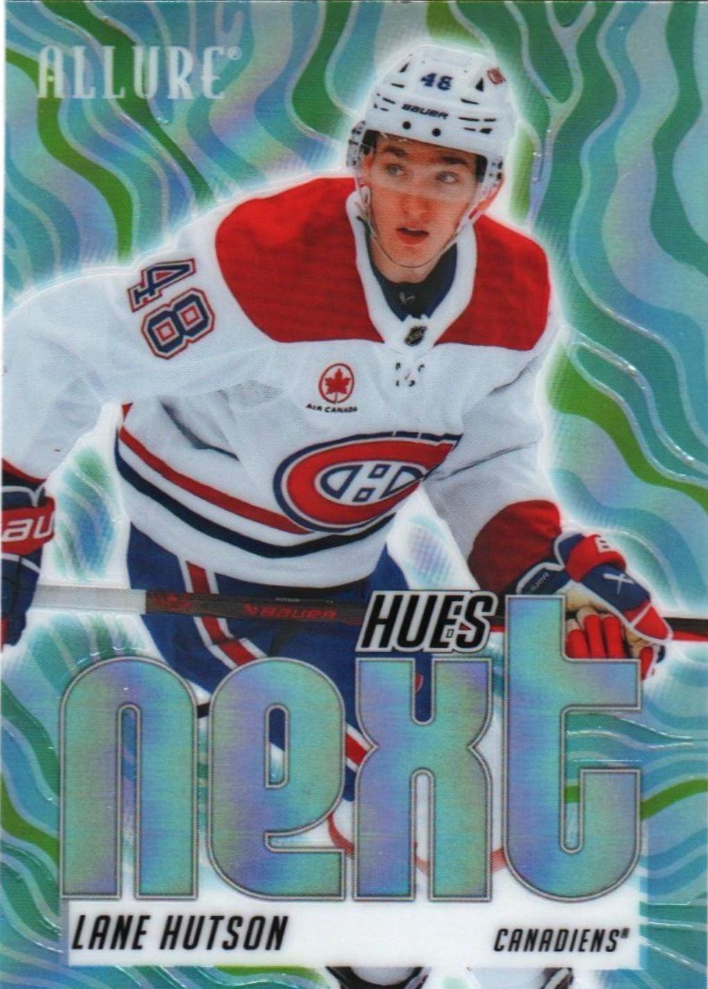 2025 Upper Deck Allure Hues Next Lane Hutson #HN-15 card