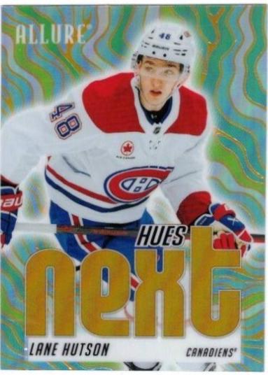 2025 Upper Deck Allure Hues Next Lane Hutson [Orange] #HN-15 card