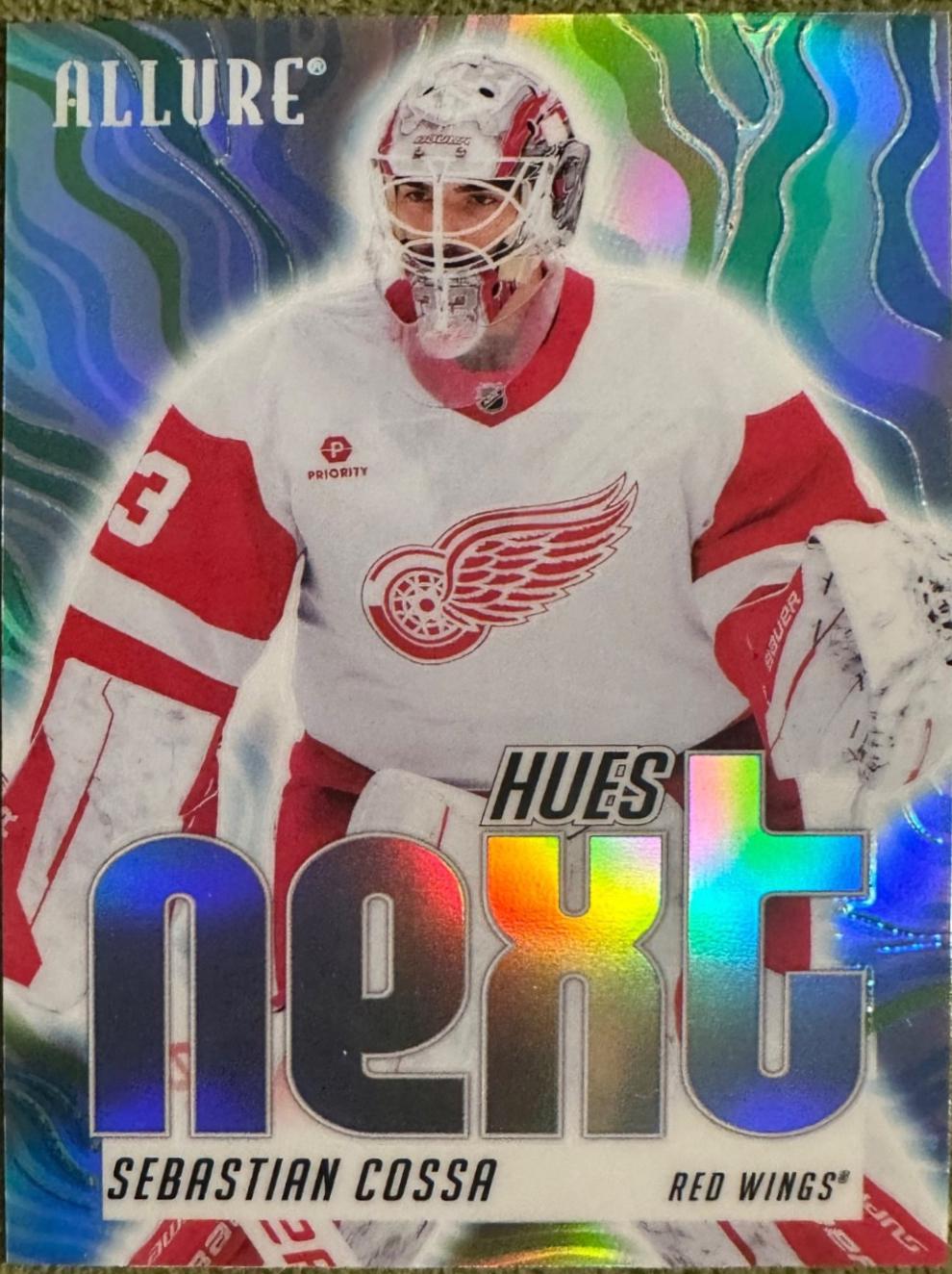 2025 Upper Deck Allure Hues Next Sebastian Cossa #HN-13 card