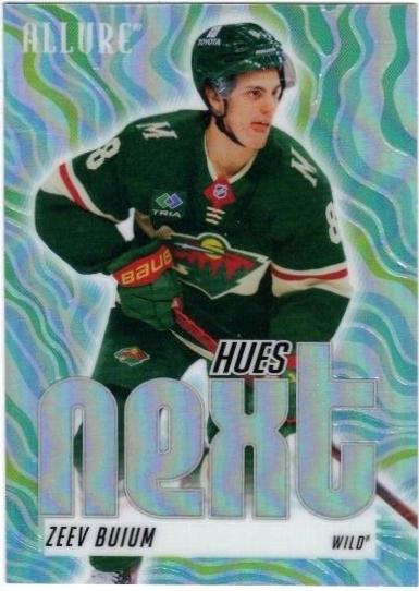 2025 Upper Deck Allure Hues Next Zeev Buium #HN-14 card