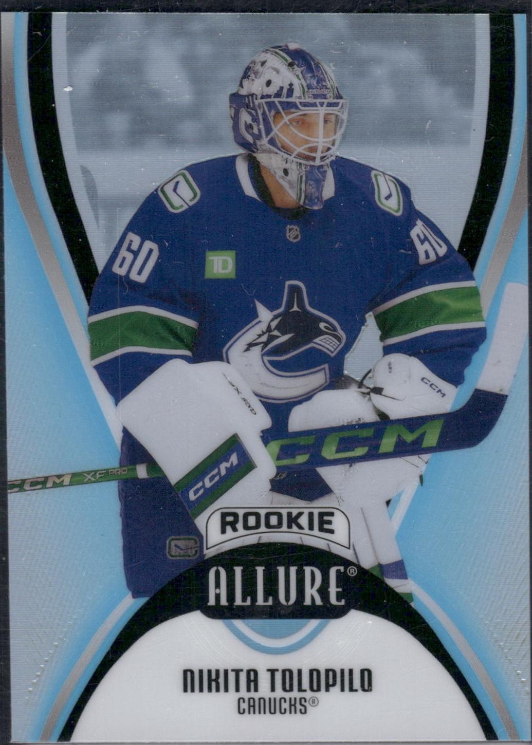2025 Upper Deck Allure Nikita Tolopilo #114 card