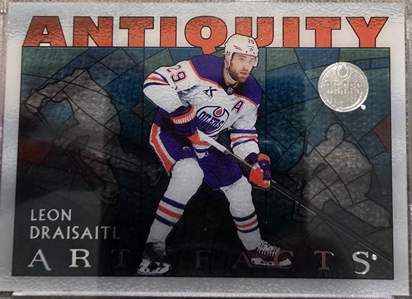 2025 Upper Deck Artifacts Antiquity Leon Draisaitl #AT-1 card