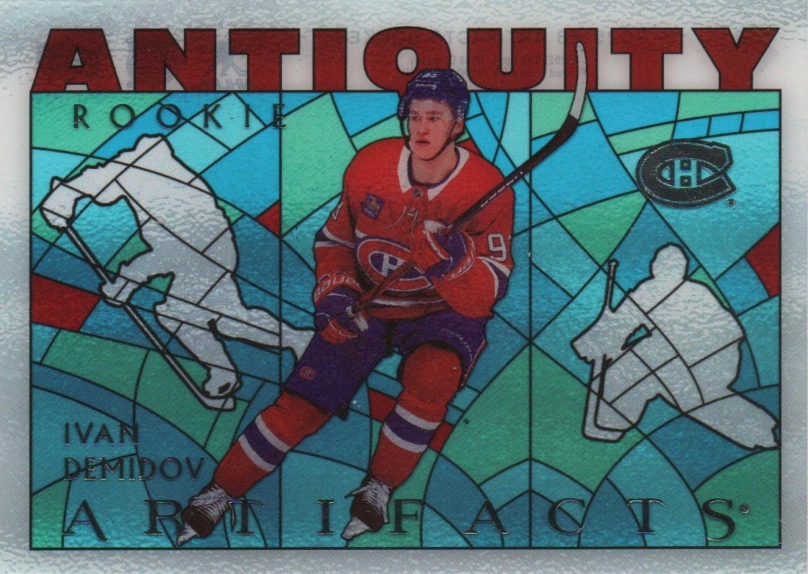 2025 Upper Deck Artifacts Antiquity Rookies Ivan Demidov #ATR-7 card