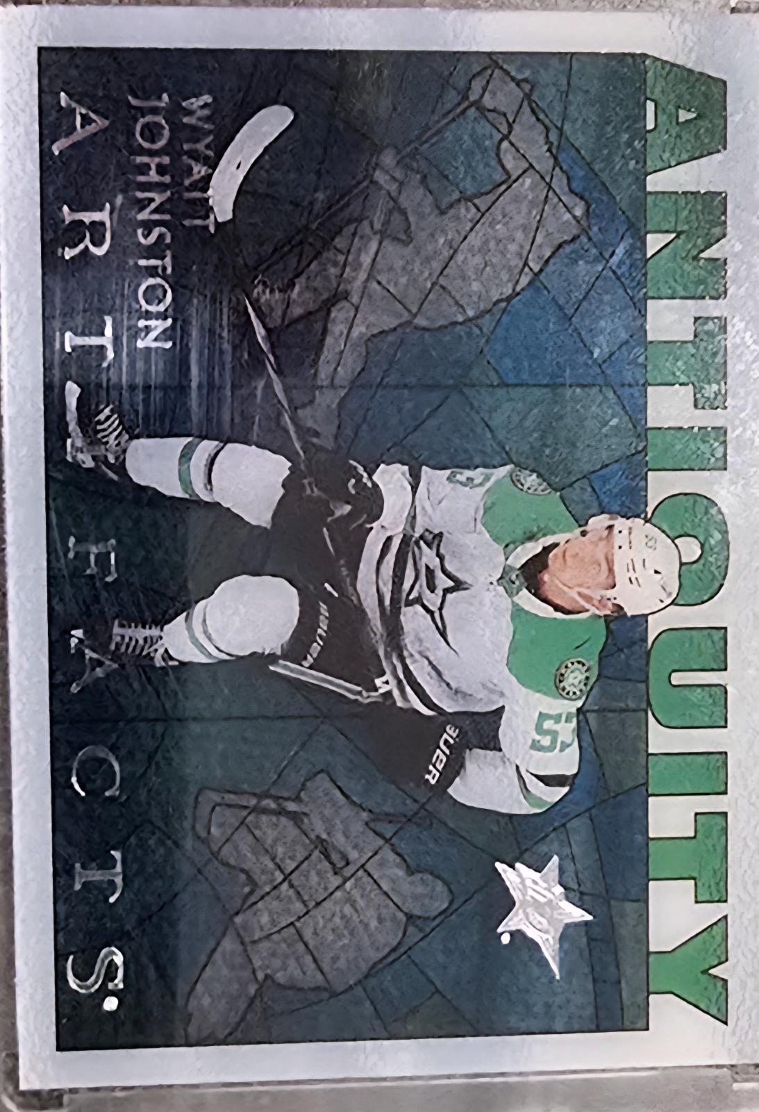 2025 Upper Deck Artifacts Antiquity Wyatt Johnston #AT-6 card