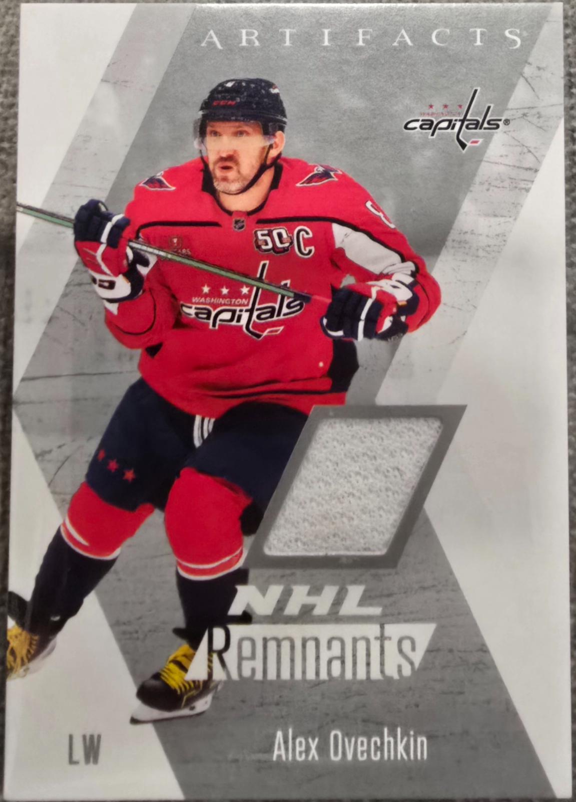 2025 Upper Deck Artifacts NHL Remnants Alex Ovechkin #NR-2 card