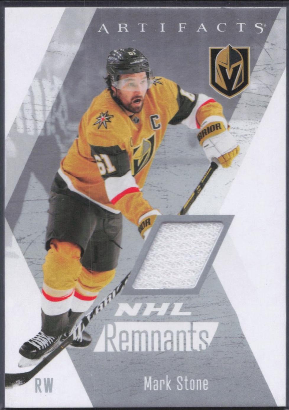 2025 Upper Deck Artifacts NHL Remnants Mark Stone #NR-20 card