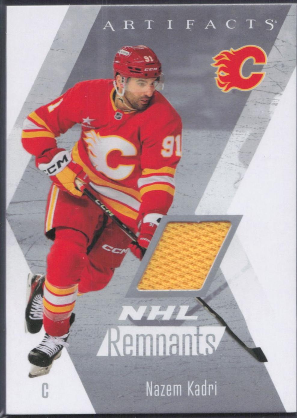 2025 Upper Deck Artifacts NHL Remnants Nazem Kadri #NR-21 card