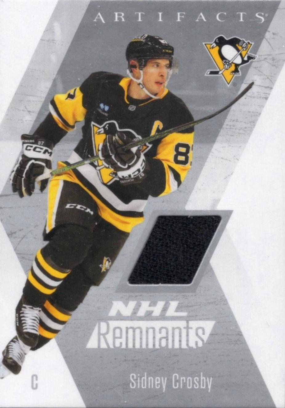 2025 Upper Deck Artifacts NHL Remnants Sidney Crosby #NR-26 card