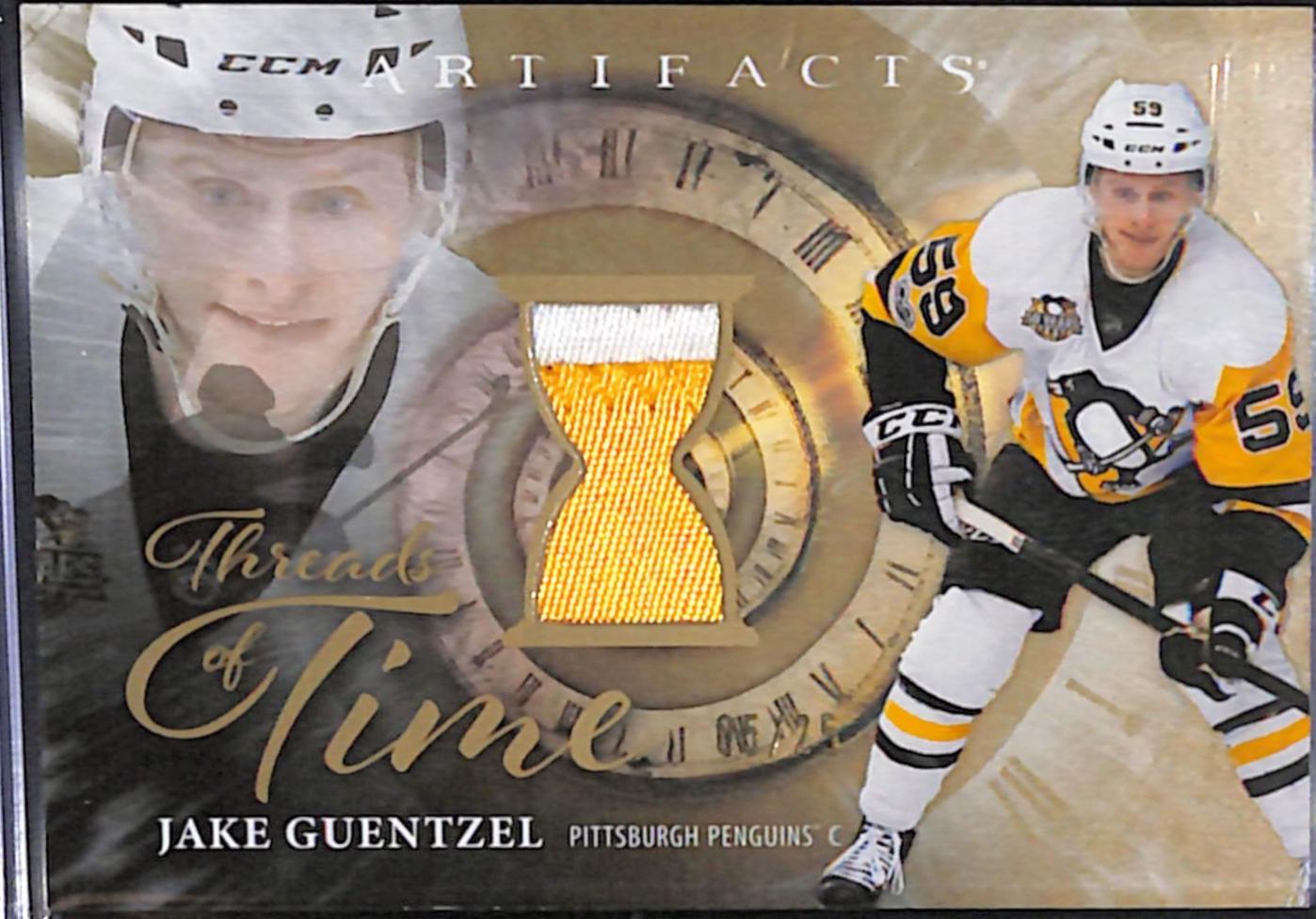 2025 Upper Deck Artifacts Threads of Time Jake Guentzel #TT-JG card