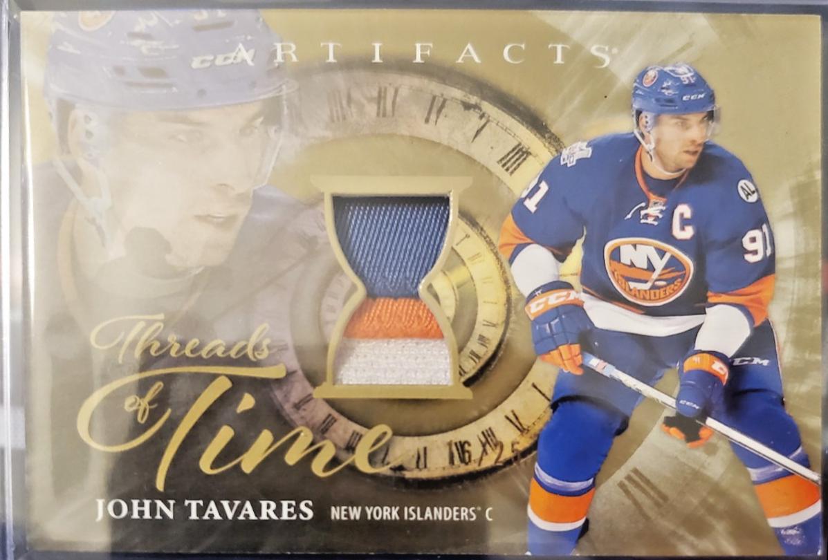 2025 Upper Deck Artifacts Threads of Time John Tavares #TT-JT card