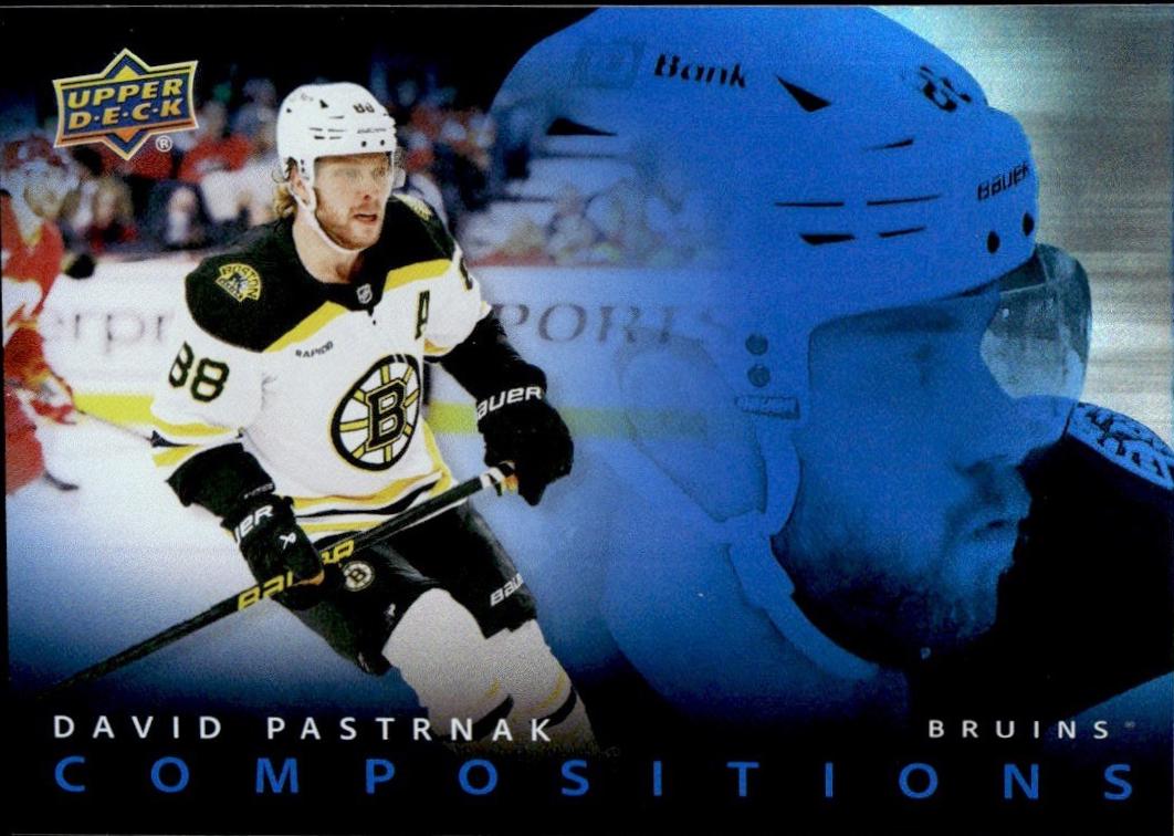 2025 Upper Deck Compositions David Pastrnak #CMP-16 card