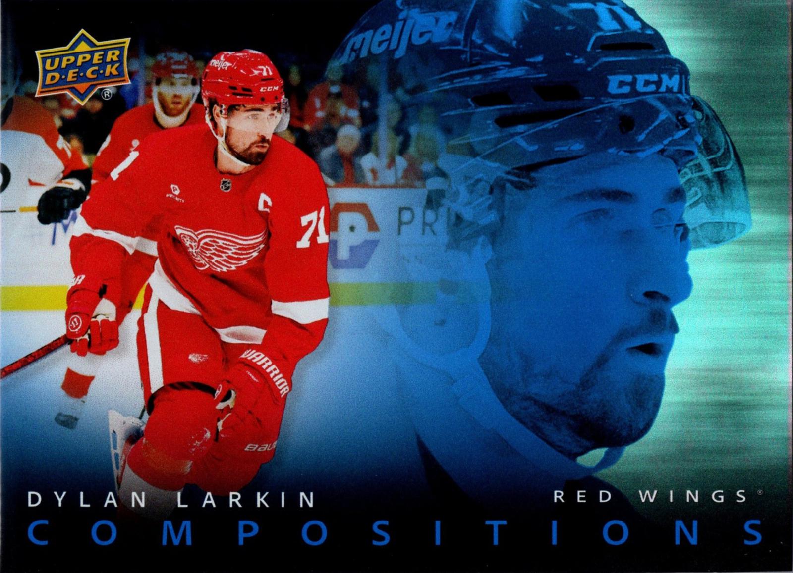 2025 Upper Deck Compositions Dylan Larkin #CMP-29 card
