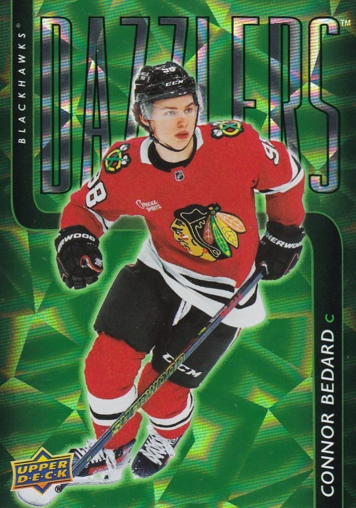 2025 Upper Deck Dazzlers Connor Bedard [Green] #DZ-20 card