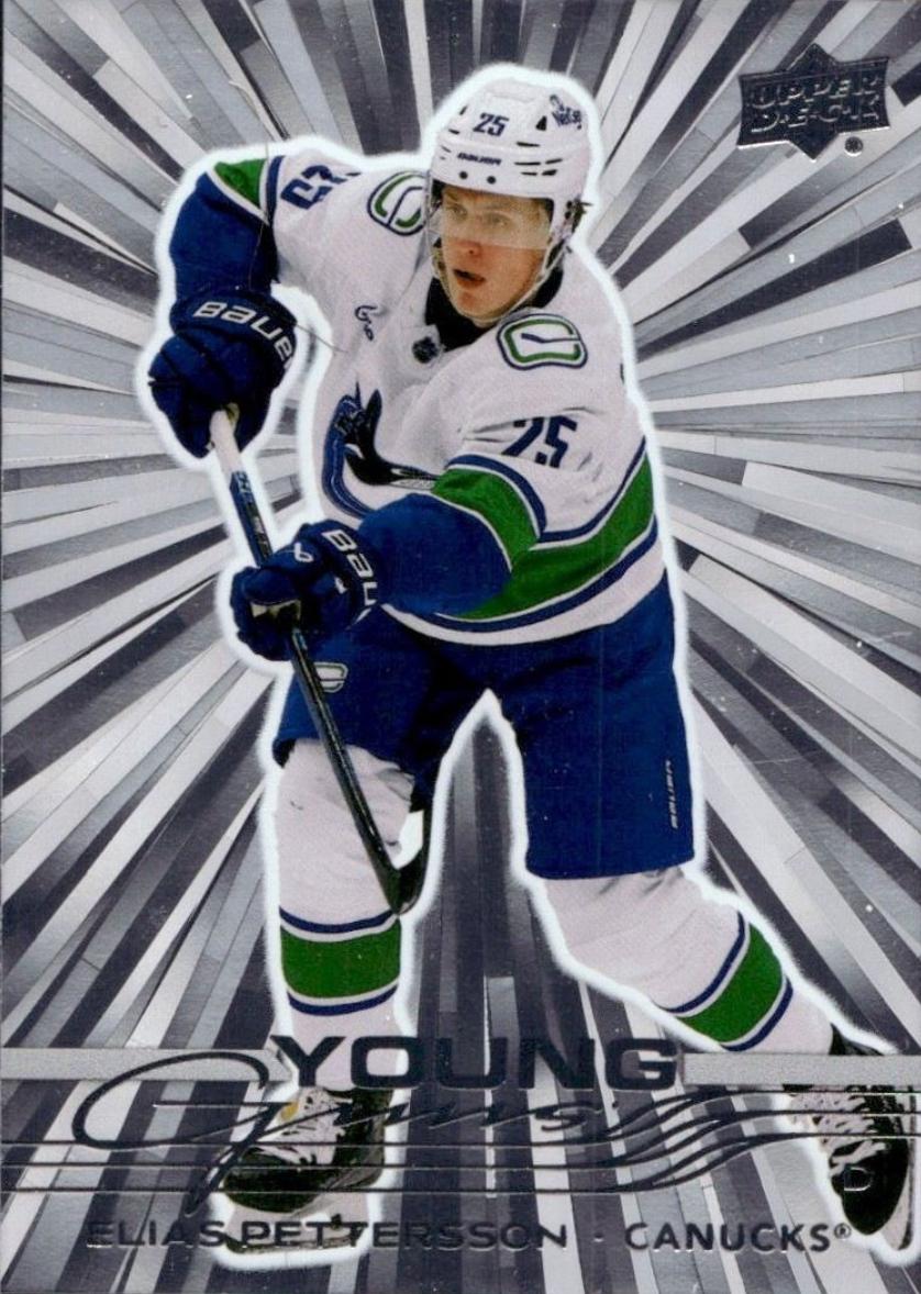 2025 Upper Deck Elias Pettersson [Outburst] #223 card