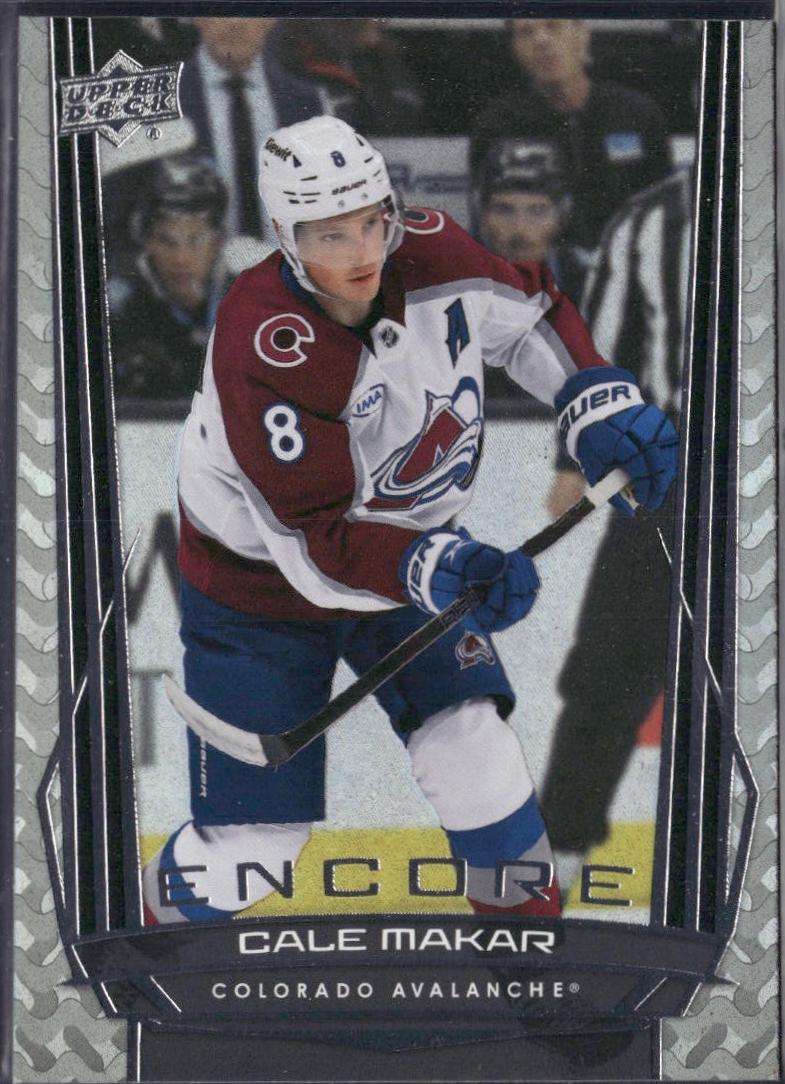2025 Upper Deck Encore Cale Makar #E-82 card