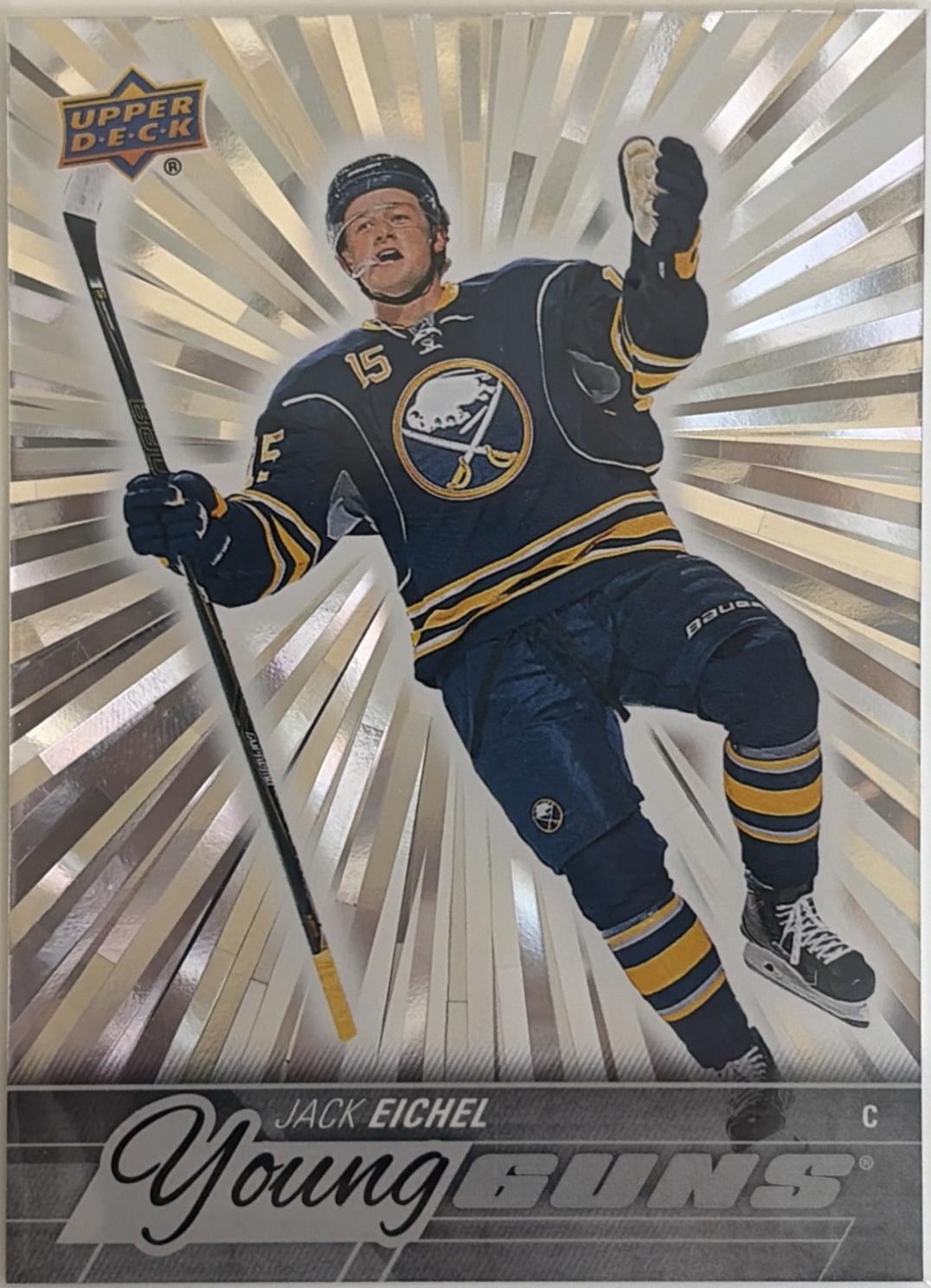 2025 Upper Deck Extended Series Outburst Retro Young Guns Jack Eichel #OR-27 card