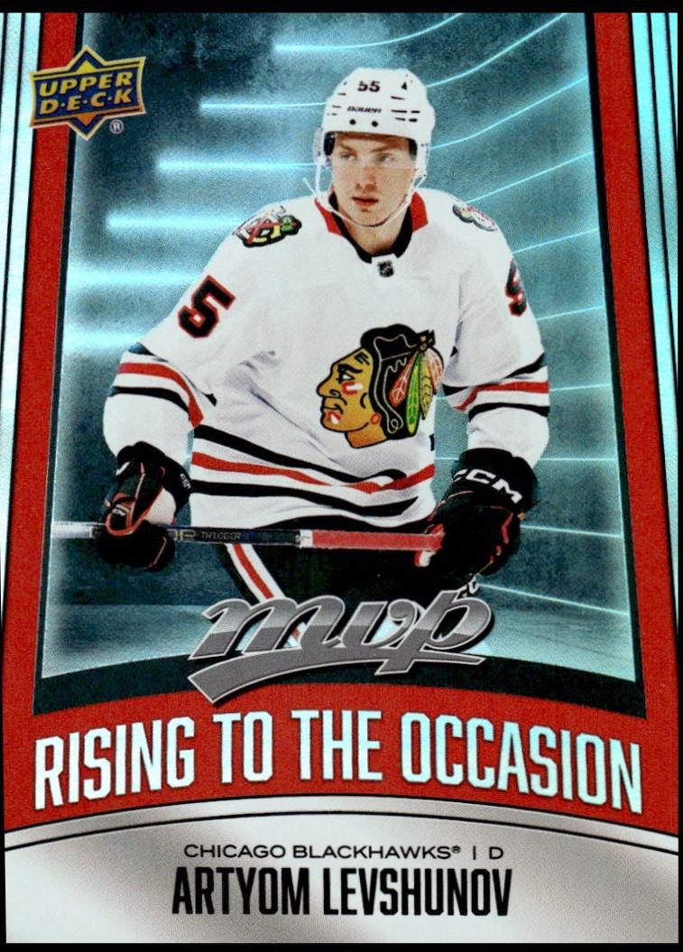 2025 Upper Deck MVP Rising to the Occasion Artyom Levshunov #RO-6 card