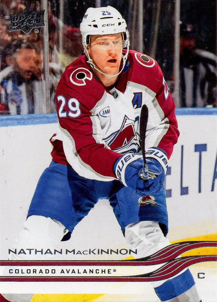 2025 Upper Deck Nathan MacKinnon #42 card
