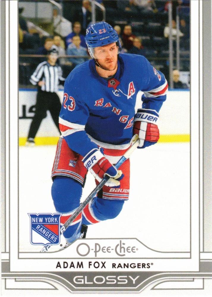 2025 Upper Deck O-Pee-Chee Glossy Adam Fox #OG-12 card