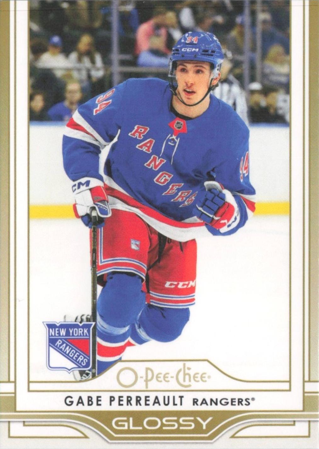 2025 Upper Deck O-Pee-Chee Glossy Gabe Perreault [Gold] #OG-3 card