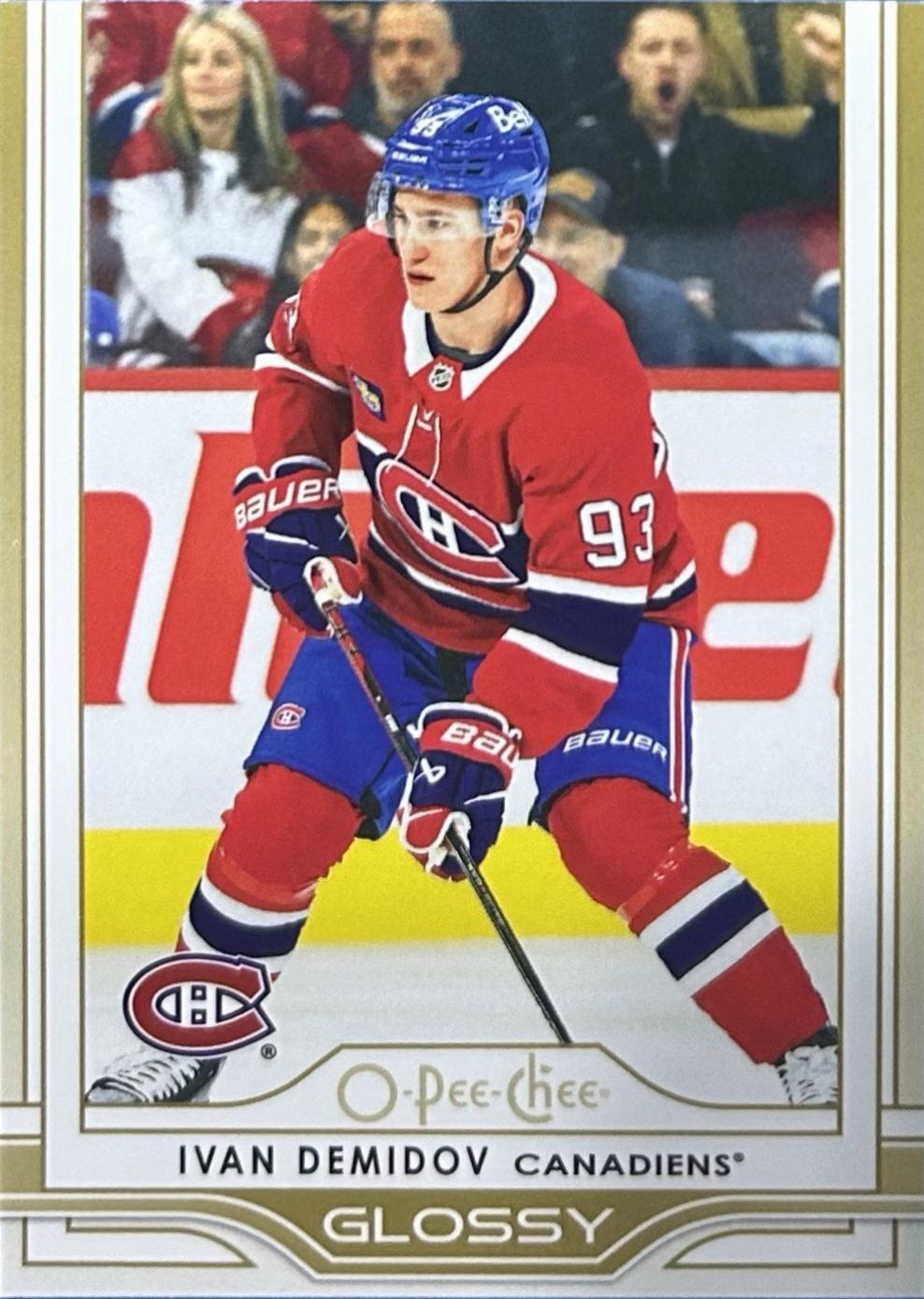 2025 Upper Deck O-Pee-Chee Glossy Ivan Demidov [Gold] #OG-22 card