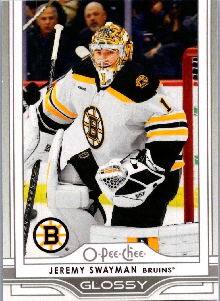 2025 Upper Deck O-Pee-Chee Glossy Jeremy Swayman #OG-14 card