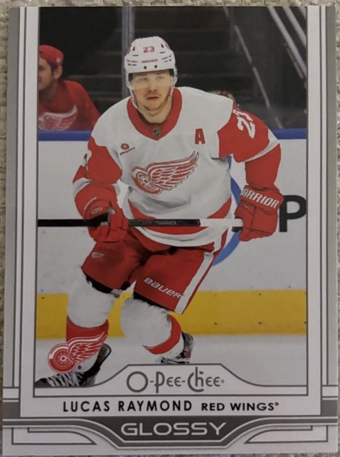 2025 Upper Deck O-Pee-Chee Glossy Lucas Raymond #OG-16 card