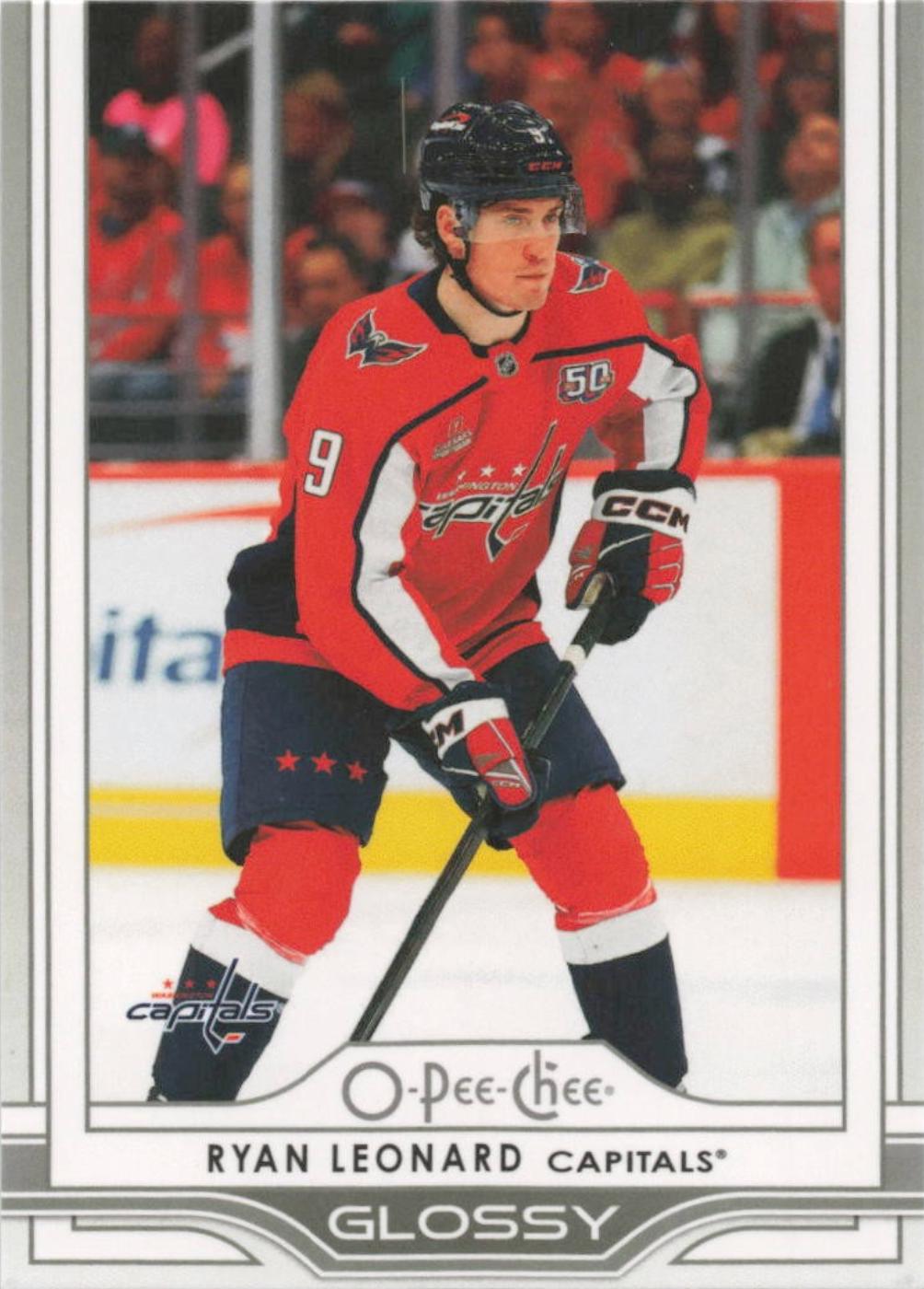 2025 Upper Deck O-Pee-Chee Glossy Ryan Leonard #OG-11 card