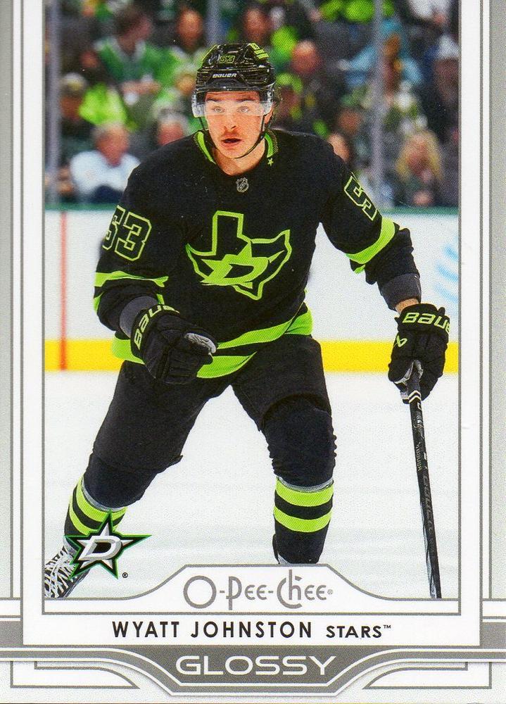 2025 Upper Deck O-Pee-Chee Glossy Wyatt Johnston #OG-24 card