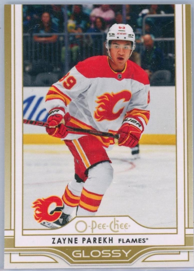 2025 Upper Deck O-Pee-Chee Glossy Zayne Parekh [Gold] #OG-19 card