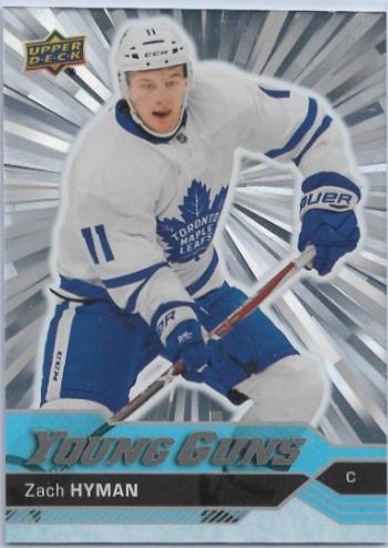 2025 Upper Deck Outburst Retro Young Guns Zach Hyman #OR-19 card